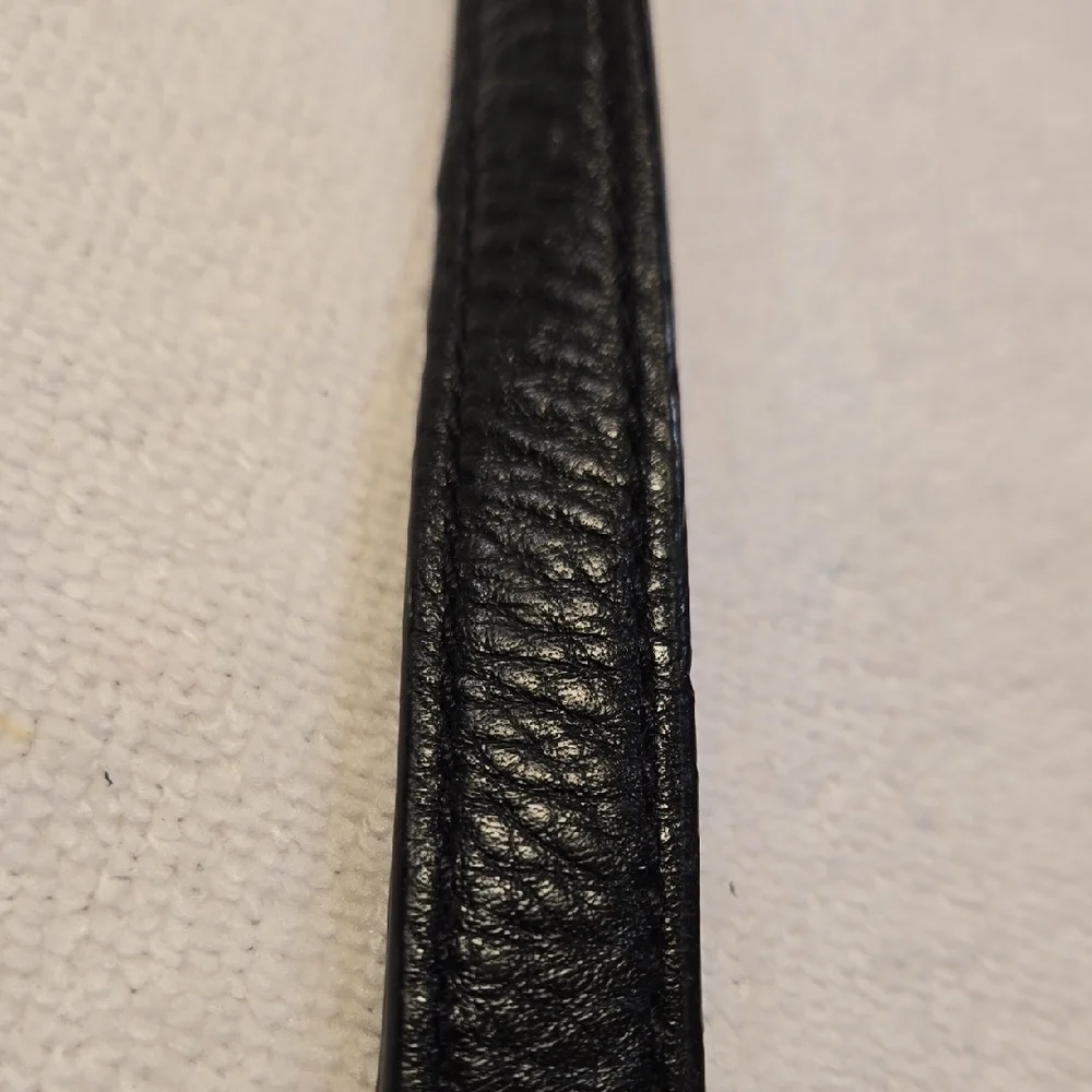 ​Michael Kors Black Leather & Gold Chain Replacement Strap